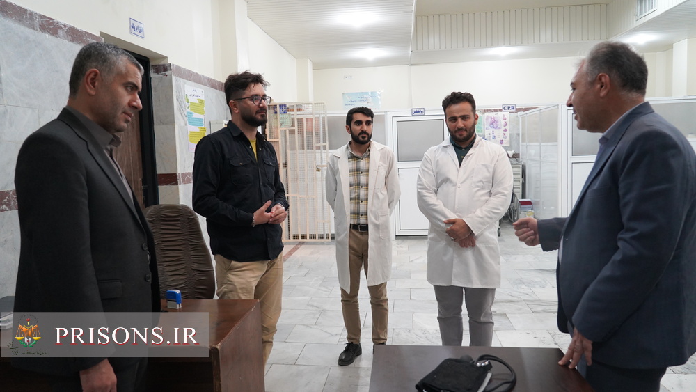 بازدید رئیس کل دادگستری استان از زندان بوکان