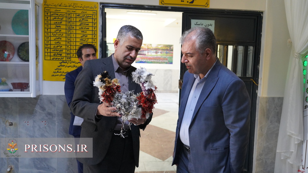 بازدید رئیس کل دادگستری استان از زندان بوکان