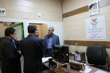 بازید سرپرست جدید زندان های استان از زندان مرکزی همدان