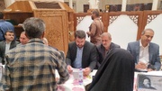 دیدار مردمی و میز خدمت مسئولین قضایی و مدیران زندان‌های استان فارس