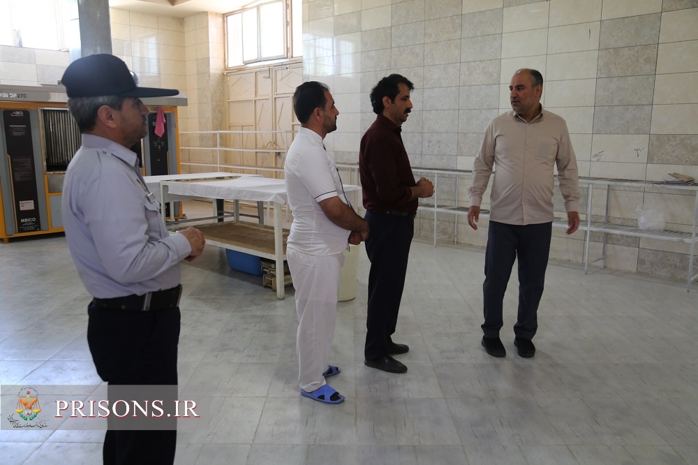 بازدید غیرمترقبه مدیرکل زندانهای خراسان شمالی از زندان مرکزی بجنورد