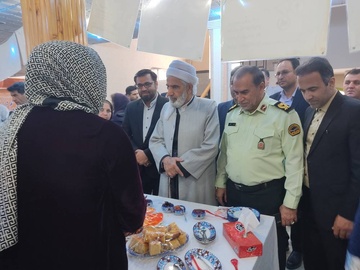 مدیرکل زندان‌های کردستان در نمایشگاه ویژه هفته مبارزه با مواد مخدر سنندج حضور یافت