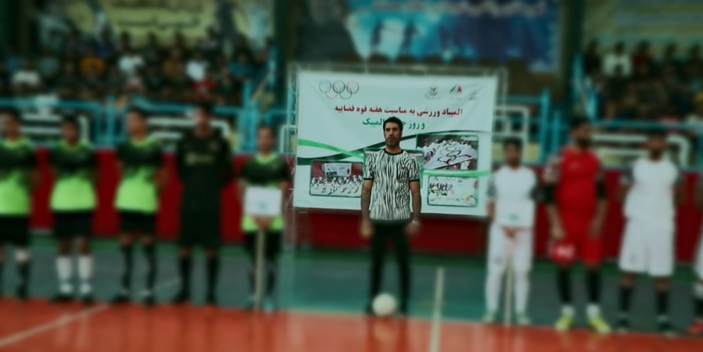 افتتاحیه المپیاد ورزشی زندانیان در زندان مرکزی مشهد