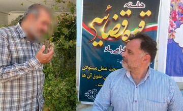 دیدار مدیر کانون اصلاح و تربیت شیراز با خانواده‌های مهرجویان