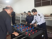 مسابقات ورزشی کارکنان و سربازان زندان‌های رودسر برگزار شد