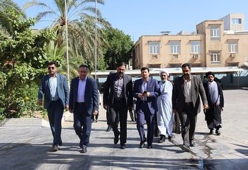 بازدید رئیس کل دادگستری واعضای شورای قضایی استان از کانون اصلاح وتربیت بوشهر