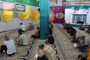 برگزاری مراسم معنوی دعای روح بخش عرفه همزمان با روز عرفه در زندان دشتستان