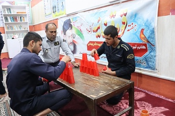برگزاری مسابقات ورزشی سرباز ان وظیفه زندان دشتستان گرامیداشت هفته قوه قضائیه