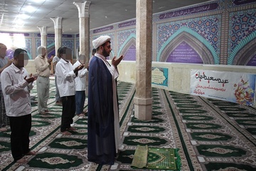 برگزاری نماز عید سعید قربان در زندان مرکزی بوشهر