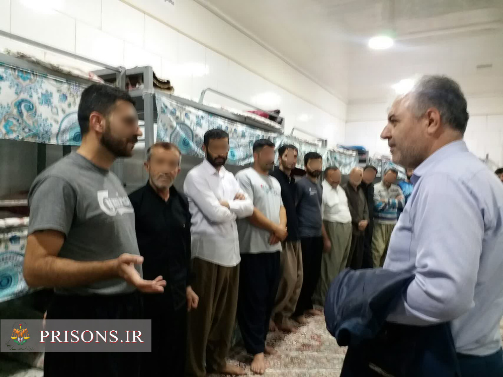 بازدید  صبح روز جمعه فتحی مدیرکل زندانها از بازداشتگاه سردشت