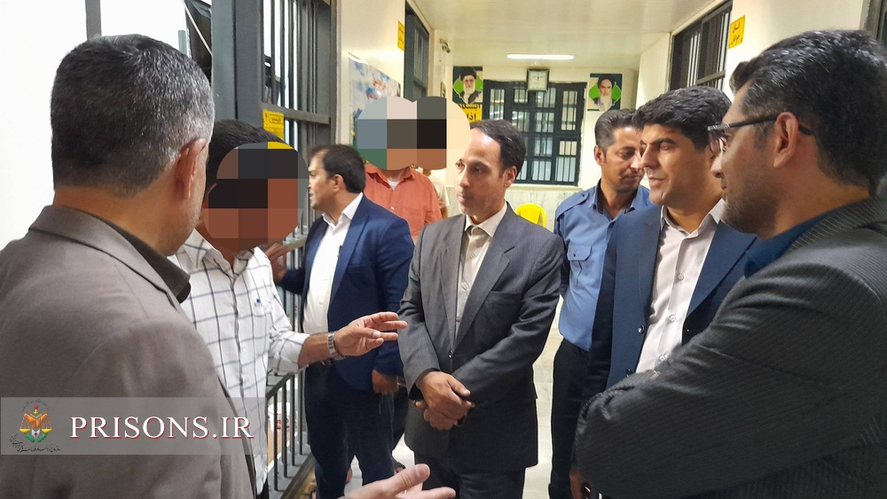 بازدید بازرس حقوق شهروندی از زندان بوکان