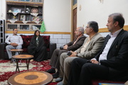 غدیر بهانه‌ای برای دیدار با خانواده ایثارگران کرمانی