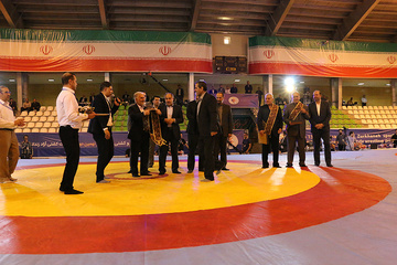افتتاحیه مسابقات ورزش‌های زورخانه‌ای و پهلوانی زندانیان سراسر کشور در کرمانشاه