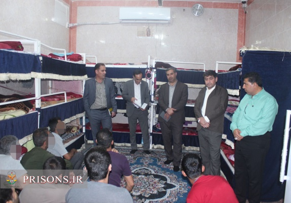  بازدید روسای واحدهای نظارتی اداره کل زندان های استان بوشهر از زندان دشتی 