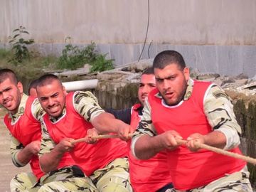 مسابقات ورزشی ویژه سربازان در زندان‌های رودسر برگزار شد
