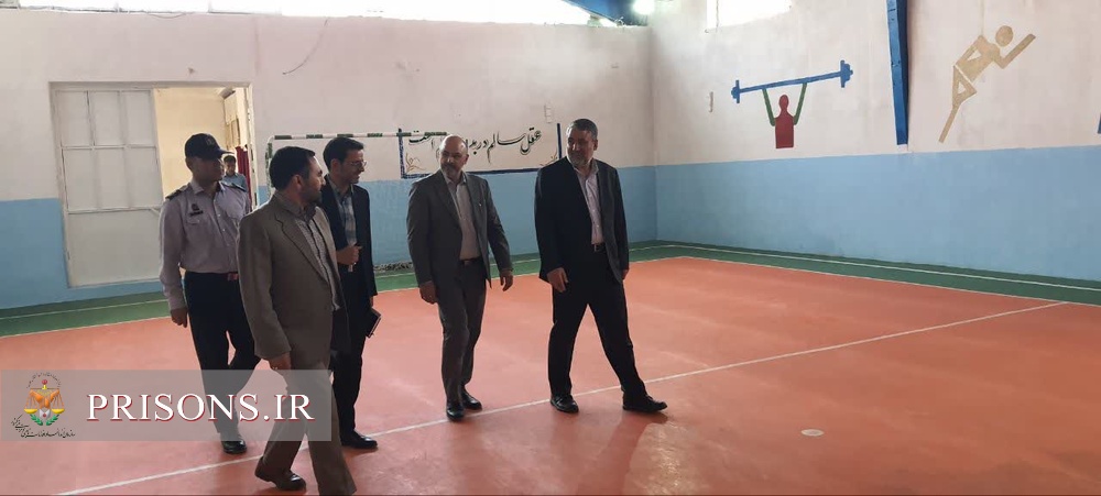 بازدید میدانی و افتتاح کارگاه فرش بافی زندان سنقر