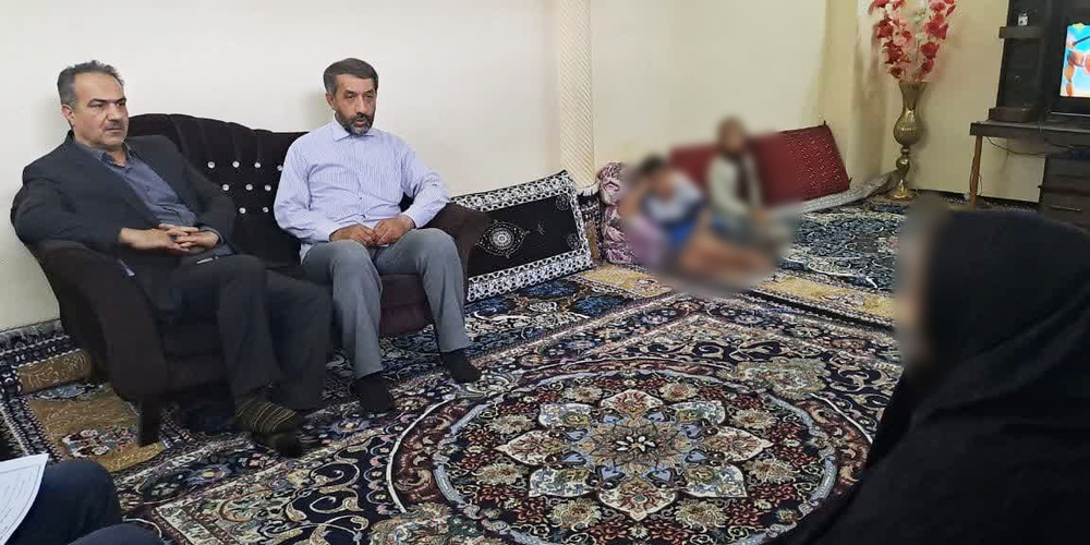 رسیدگی به خانواده سادات زندانیان در آستانه غدیرخم