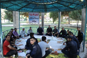 اردوی فرهنگی سربازان زندان مهاباد