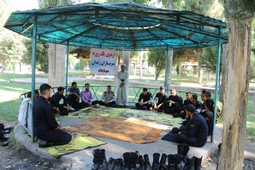اردوی فرهنگی سربازان زندان مهاباد