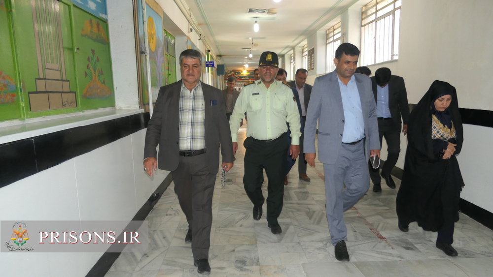  مدیرکل برنامه‌ریزی، نوسازی و تحول اداری سازمان زندان‌ها از زندان‌ یاسوج بازدید کرد