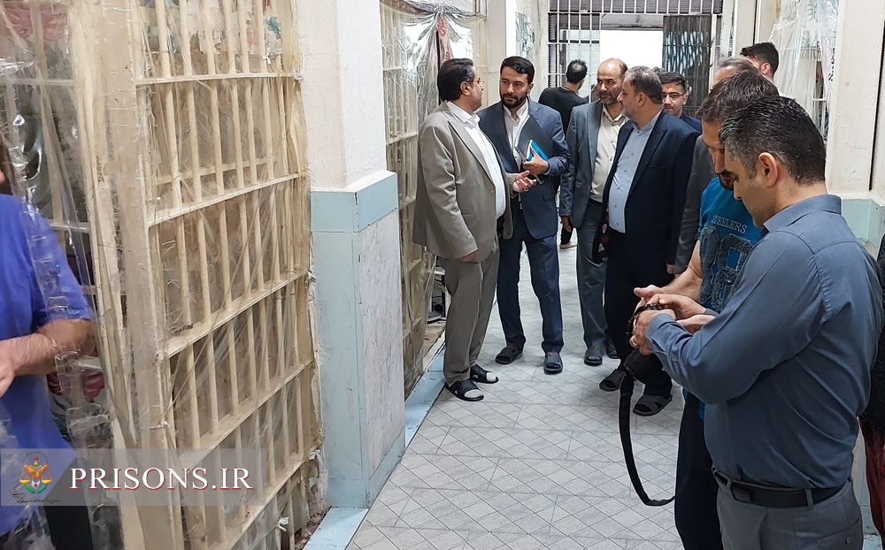 حضور مشاور وزیر کشور در زندان نوشهر