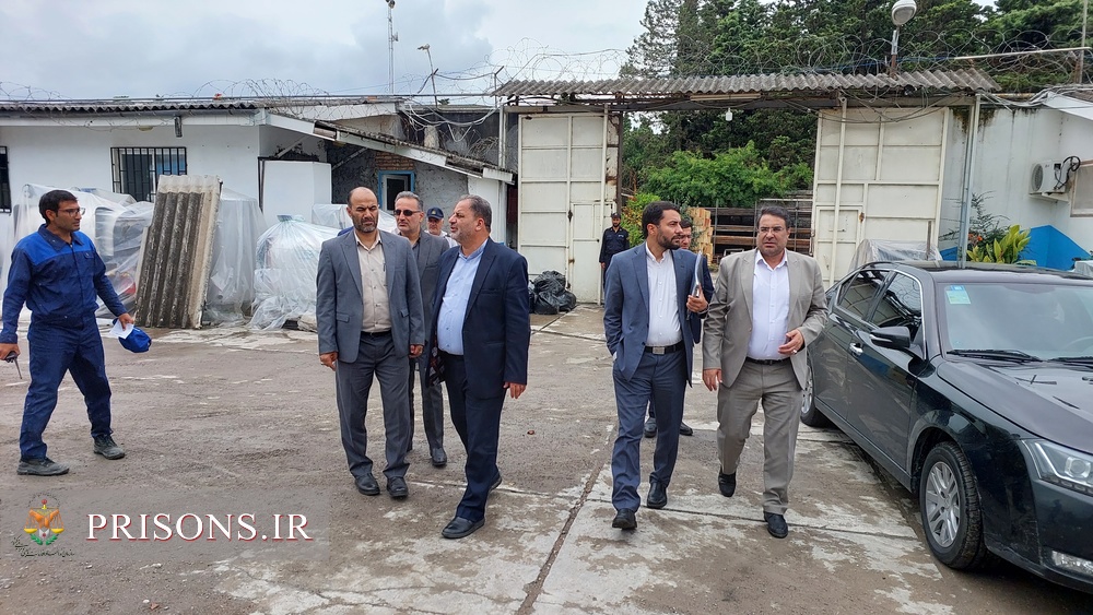 حضور مشاور وزیر کشور در زندان شهرستان نوشهر 