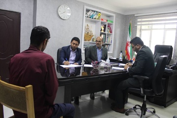 دادیار اجرای احکام کیفری شهرستان بندر انزلی با مددجویان اردوگاه حویق دیدار کرد
