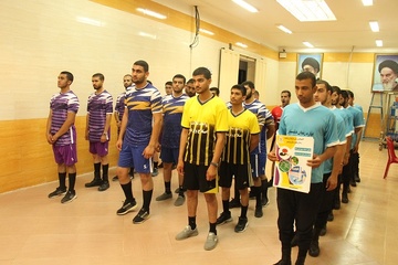 برگزاری المپیاد ورزشی سربازان وظیفه زندان مرکزی بوشهر