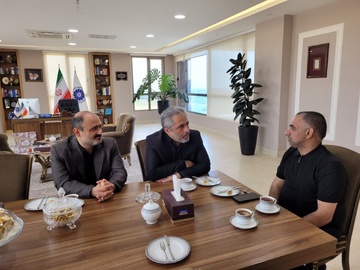 دیدار مدیرکل زندان‌های قزوین با رئیس اتاق بازرگانی استان
