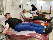 کارکنان زندان‌های اردبیل در پویش «نذر خون» شرکت کردند
