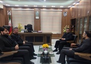 نشست مدیرکل زندان‌های استان کردستان با فرماندار شهرستان سقز