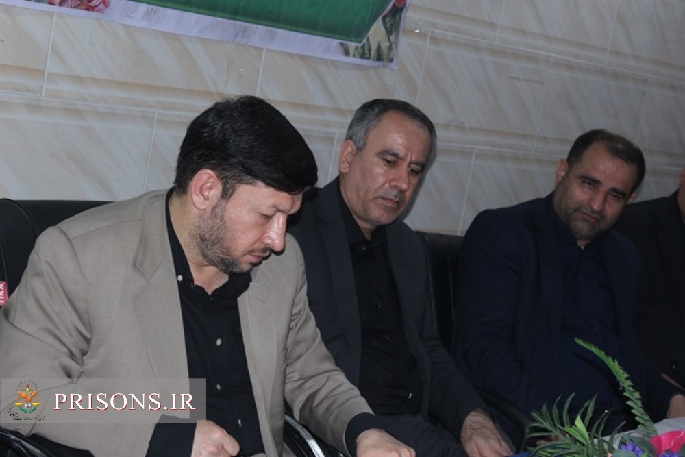 بازدید ودیدار رئیس کل دادگستری استان بوشهر با زندانیان زندان دشتی