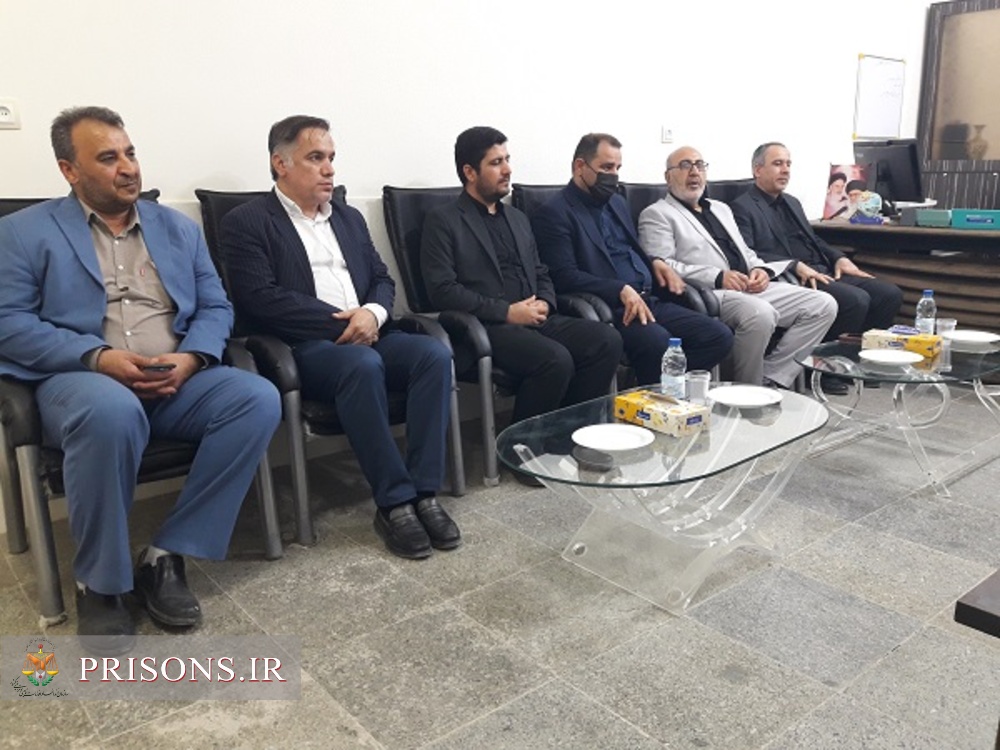 بازدید ودیدار رئیس کل دادگستری استان بوشهر با زندانیان زندان دشتی
