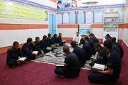 برگزاری دوره تخصصی روخوانی و روانخوانی قرآن کریم ویژه سربازان وظیفه زندان دشتستان