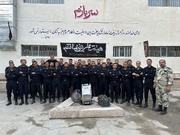 مراسم عزاداری حسینی(ع) سربازان وظیفه زندان اراک