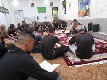  محفل انس با قرآن به مناسبت ماه محرم در زندان تالش