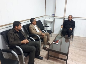 دیدار رئیس زندان سما بوشهر با دادستان شهرهای دشتی و تنگستان