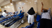 نذر خون به بیماران توسط پرسنل زندان خمینی‌شهر