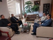 دیدار مدیرکل زندان‌های آذربایجان شرقی با مدیرکل سازمان صنعت معدن و تجارت استان