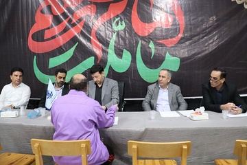 میز خدمت رئیس‌کل دادگستری بوشهر در زندان مرکزی استان