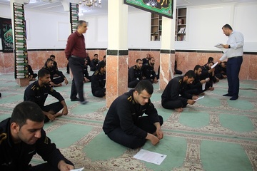 برگزاری آزمون فنی و حرفه‌ای پرسنل وظیفه در زندان مرکزی بوشهر