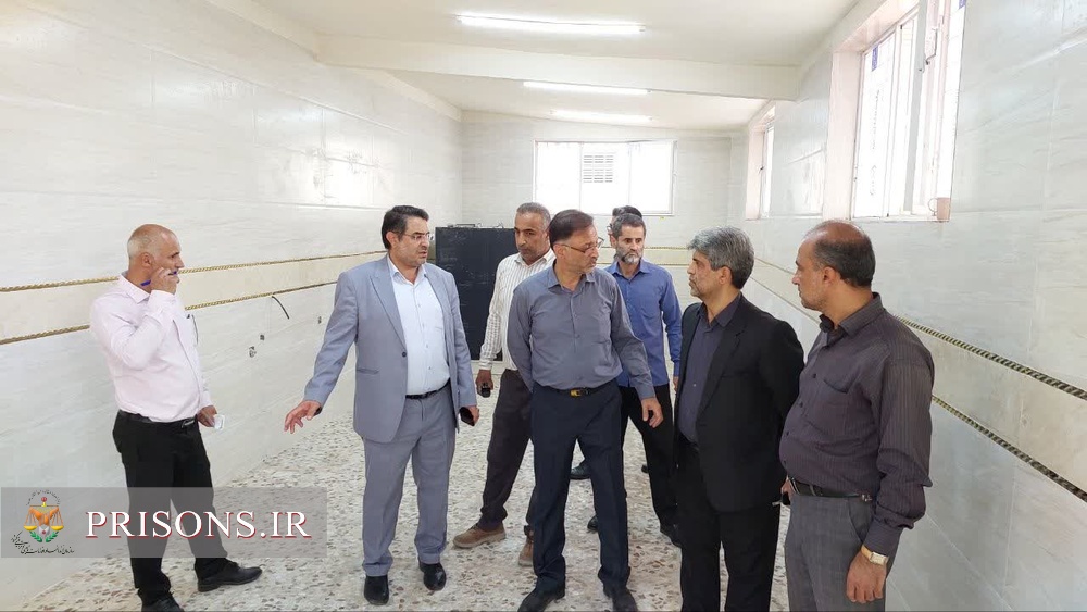 مدیرکل زندان‌های مازندران از فعالیت‌‎های عمرانی زندان قائمشهر بازدید کرد