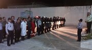 اجرای مانور امداد و نجات در زندان شهرستان جهرم