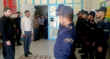 بازدید میدانی روز تعطیل مدیر کل زندان‌های فارس از زندان شهرستان فسا