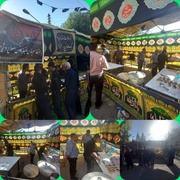 برپایی موکب امام حسین(ع) توسط سربازان مجتمع ندامتگاهی اصفهان