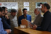 مدیرکل نهاد کتابخانه‌های اصفهان از زندان مرکزی استان بازدید کرد