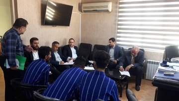 مقامات قضایی و قضات دادگستری رودبار از زندان شهرستان دیدار کردند 