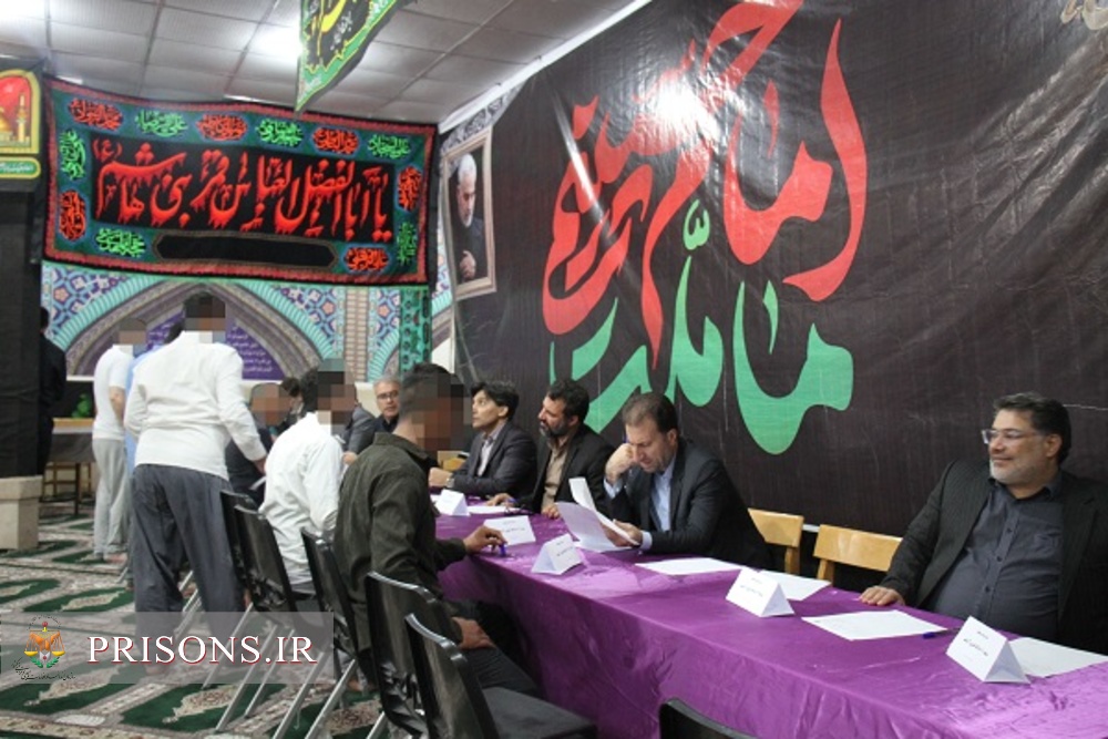 میز خدمت قضات دادگاههای انقلاب ، جزایی و حقوقی بوشهر در زندان مرکزی استان