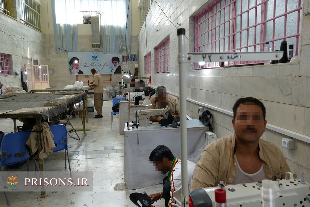 رشد 205 درصدی حقوق زندانیان شاغل درکارگاه های تولیدی