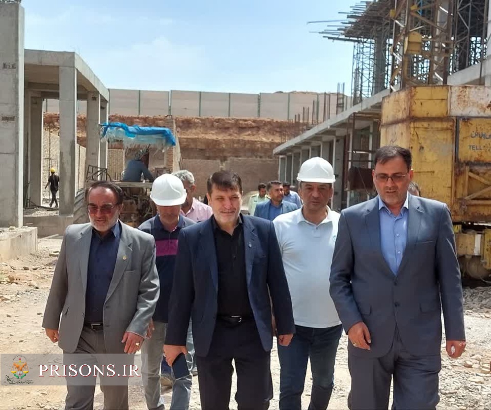 رئیس‌کل دادگستری آذربایجان شرقی از پروژه جدیدالاحداث زندان تبریز بازدید کرد